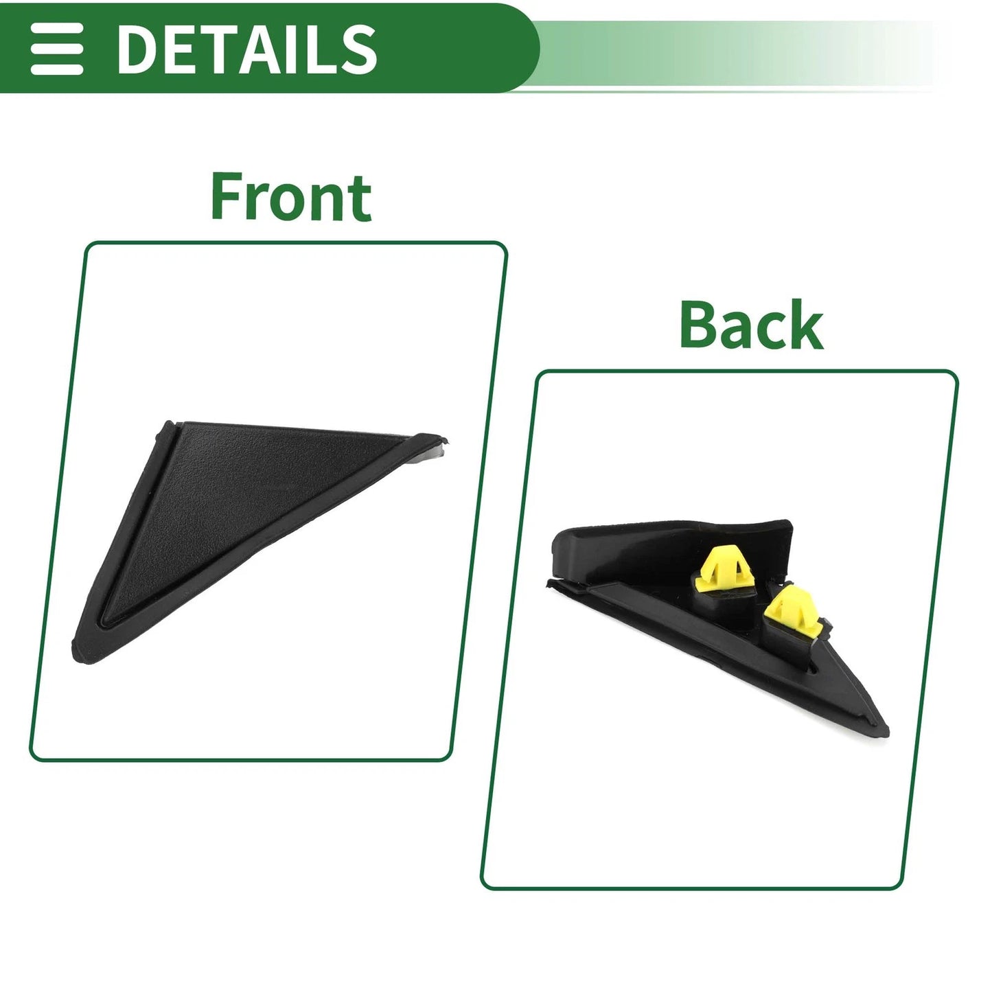 Front Right Pillar Triangle Trim for Kia Sportage (2011-2016)