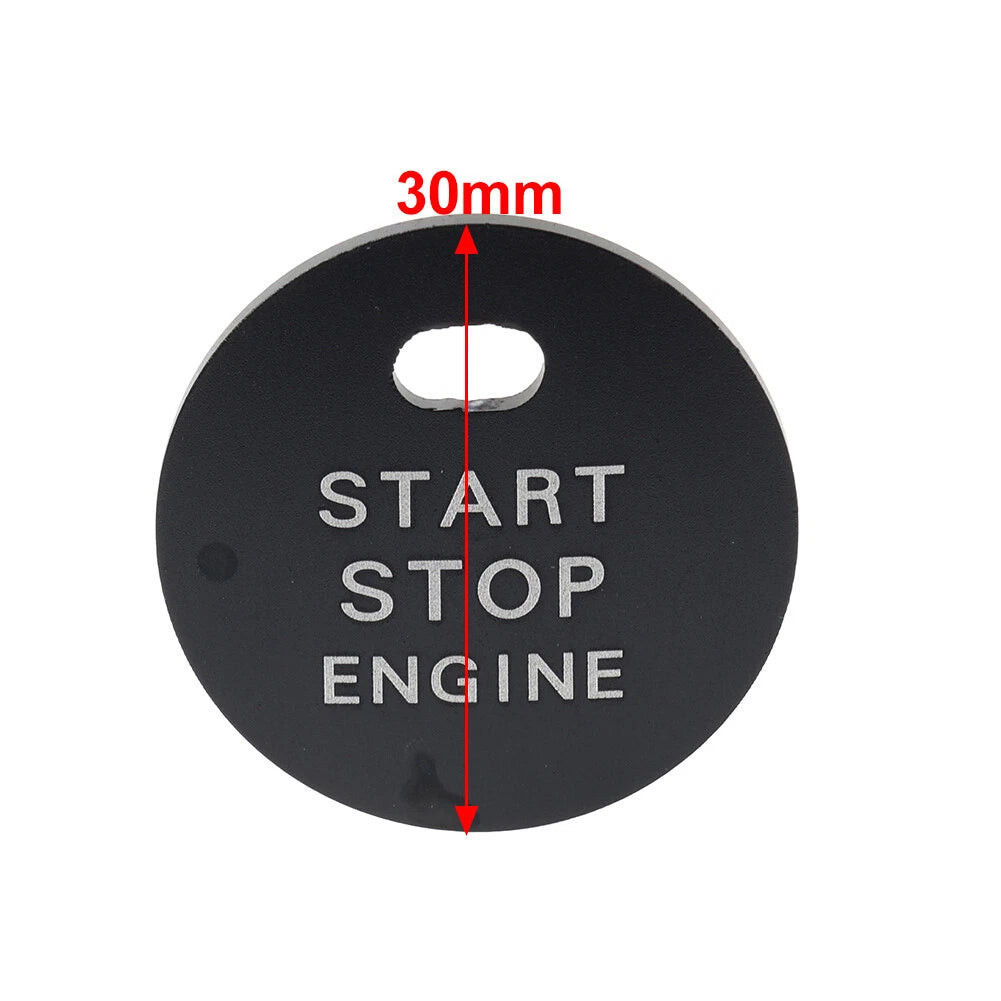 Silver Engine Start Push Button Cover Trim for Mazda 3 6 Atenza CX-5 (2014-2023)