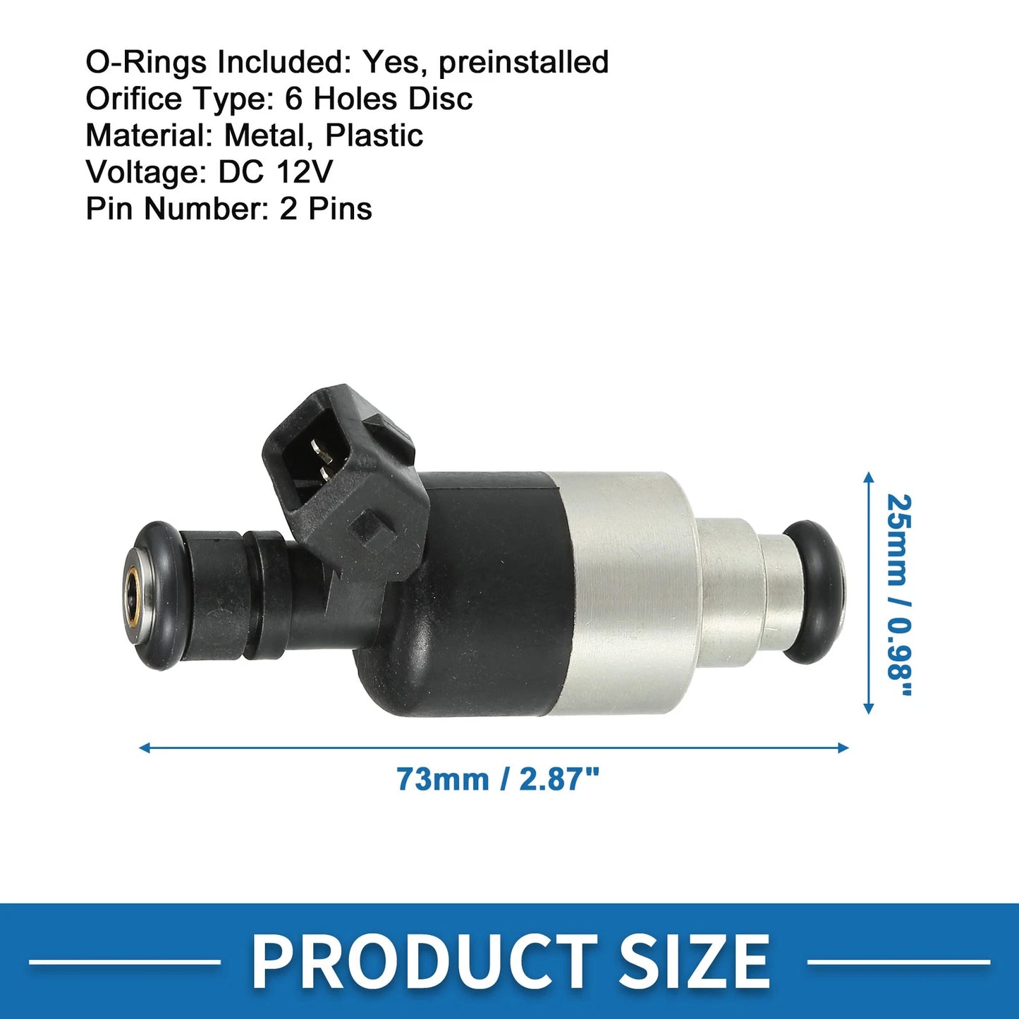1 x Fuel Injector 3.4L for Chevrolet Camaro (1993 - 1995)