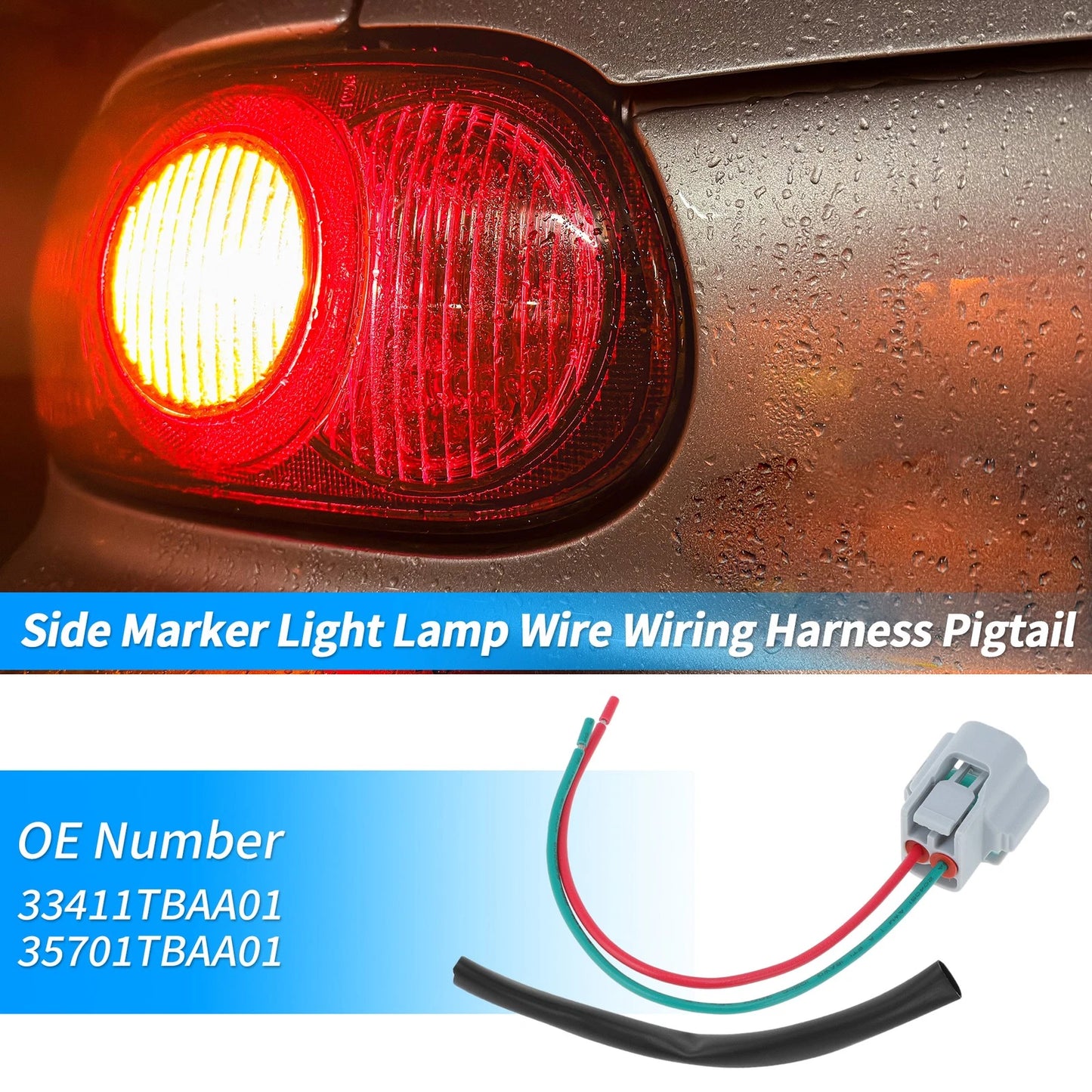Side Marker Light Wiring Harness for Honda Civic (2016-2021)