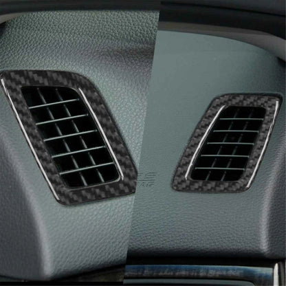 Black Carbon Fiber Dashboard Air Vent Cover for Honda Accord (2013-2017)
