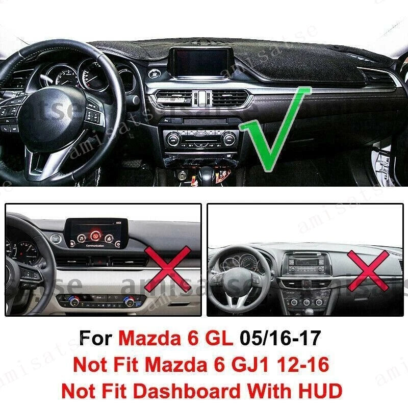 Dash Mat for Mazda 6 GL Atenza (2016-2017)