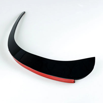 2 x Black  Front Bumper Flap Spoilers for Mercedes Benz X253 C253 (2020)