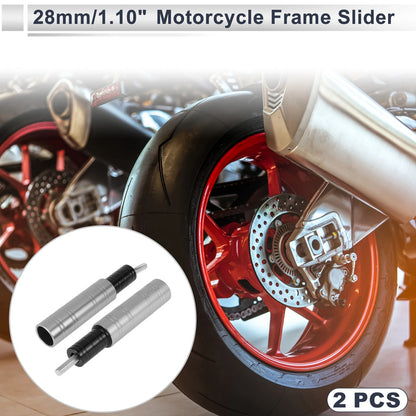2 x 10.5mm Aluminum Alloy Motorcycle Slider Frame Bolt for Make Model