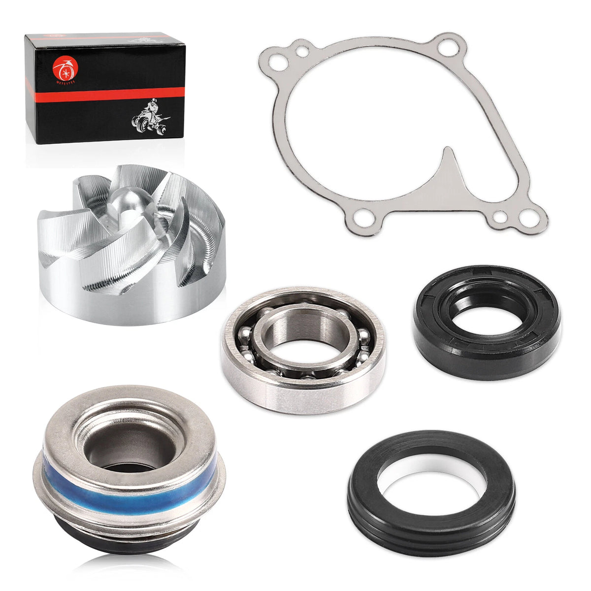 Water Pump Impeller Seal Gasket for KVF750 4X4i (2005–2014)