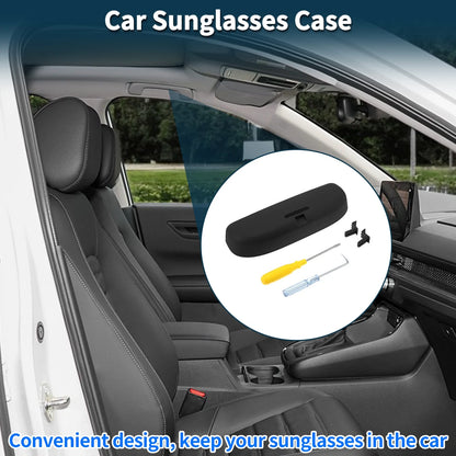 Sunglasses Case for Honda Accord 2012-2023 Eyeglasses Holder Storage Box Black