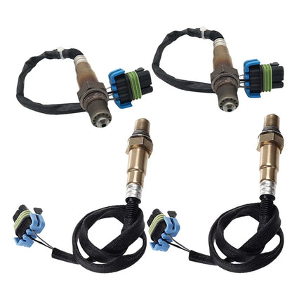 4Pc Oxygen Sensors for Buick Enclave, LaCrosse, Chevrolet Traverse (2008-2017)