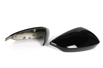 Gloss Black Side Wing Mirror Cap Covers for Audi A3 (2022-2025)