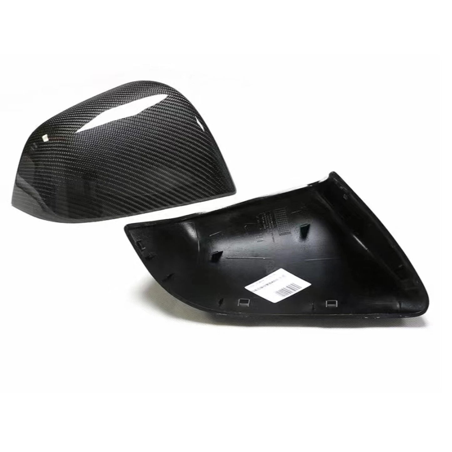 Rear Side Mirror Cover for Tesla Model Y (2020-2023) Carbon Fiber