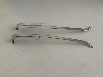 Chrome Front Fog Light Stripe Frame Cover Trim for Mazda CX-30 (2020-2023)