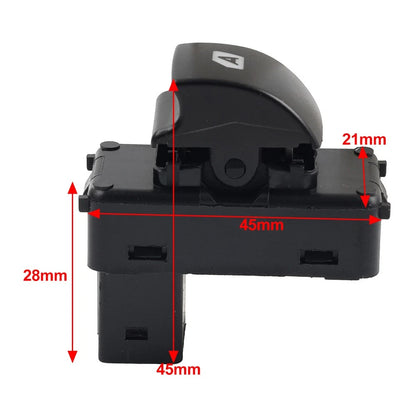 Electric Window Switch for Citroen Berlingo, C4, Peugeot (2006-2018)