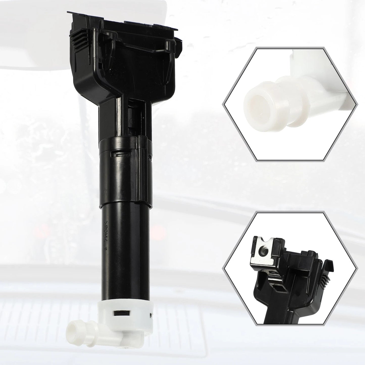 Front Left Headlight Washer Nozzle for Toyota Hilux (2004–2015)