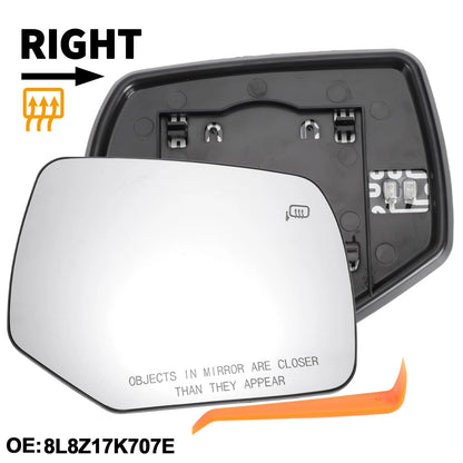 Heated Right Passenger Side Mirror Glass for Ford Escape (2008-2012)
