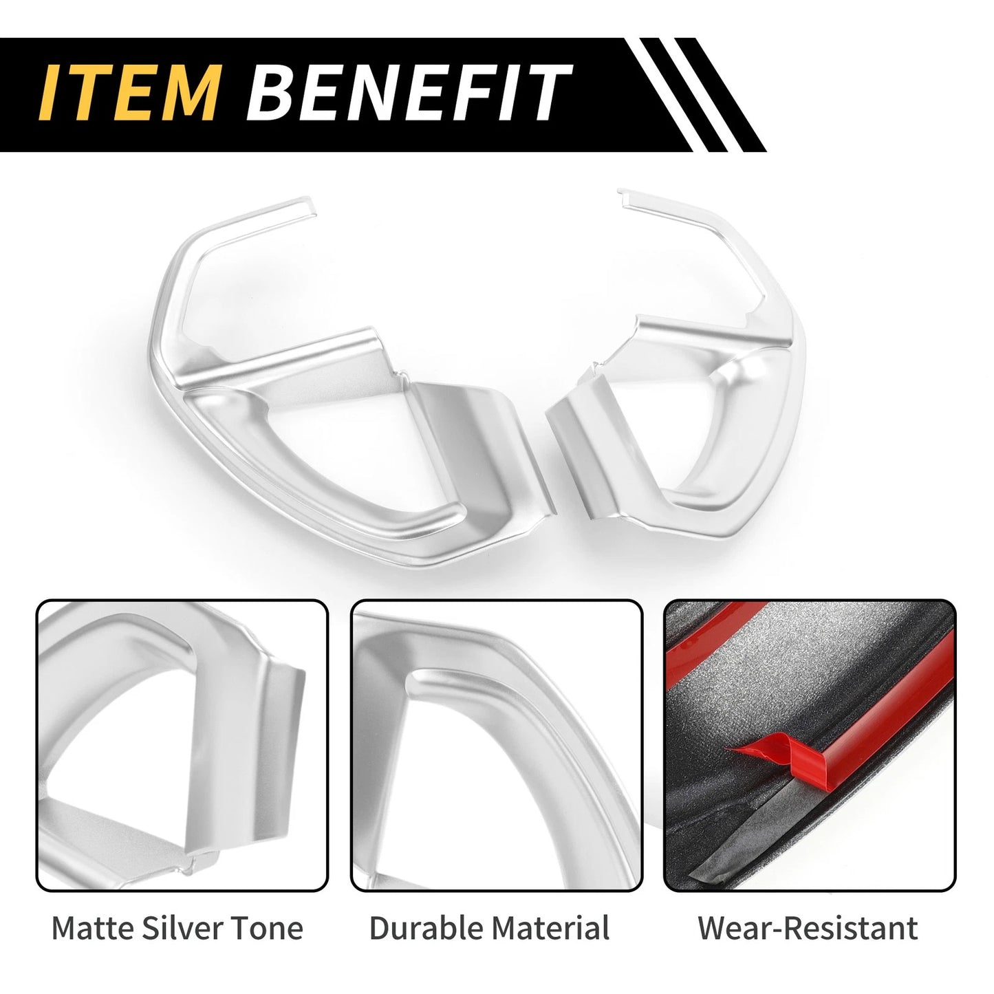 Steering Wheel Cover Trim for Toyota Tundra (2022-2024)