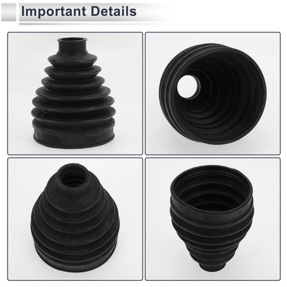 Inner CV Joint Boot Kit with Clamps for Mercedes CLS63 AMG (2006-2011)