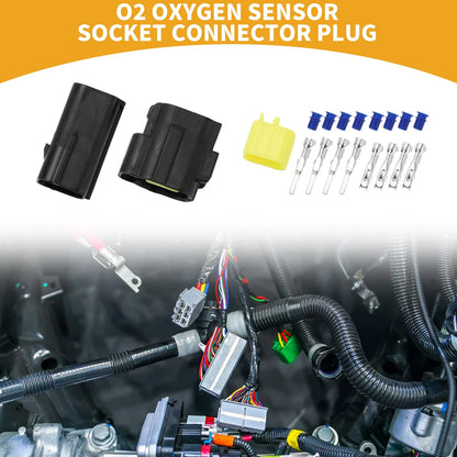 4Pin O2 Oxygen Sensor Connector Plug for Mazda