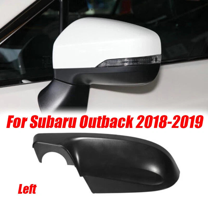 Mirror Cover Cap Black Left Driver Side Lower for Subaru Outback (2018–2019)
