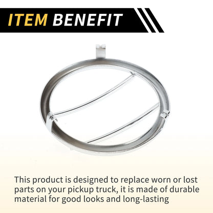 2 x Turn Signal Light Grill Guard Protector Caps for Jeep Wrangler (2007-2017)