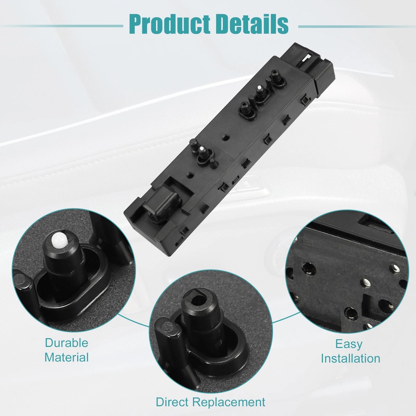 Power Seat Switch for Ford C-Max (2013-2019)