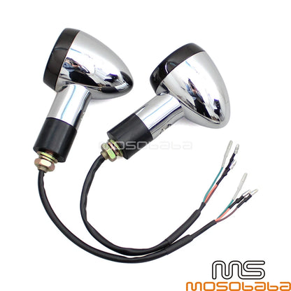LED Front Turn Signals for Suzuki Boulevard M109R, Honda, Harley (2006-2023)
