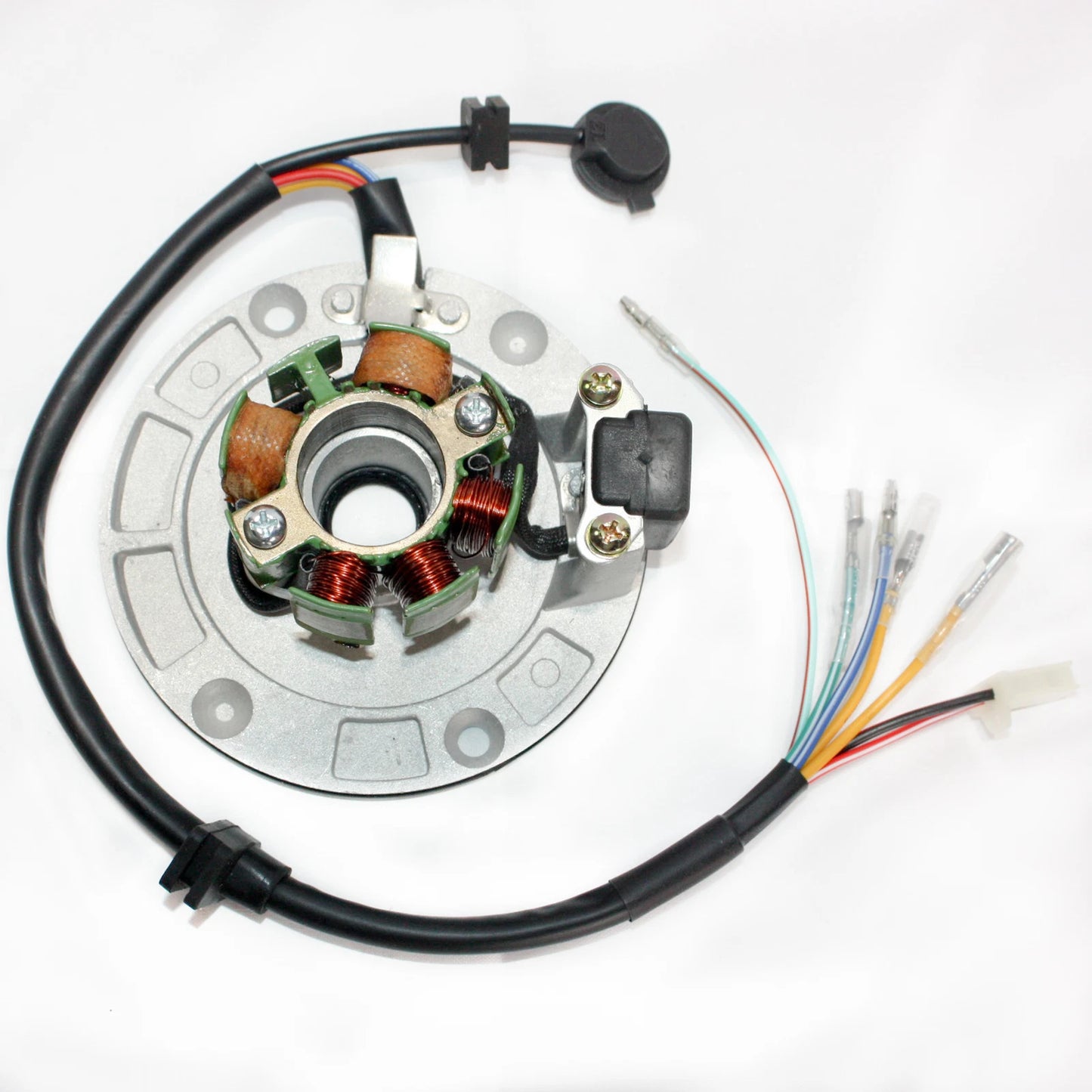 Magneto Stator Plate & Flywheel Roller for ZS 155cc 160cc PIT PRO Dirt Bike