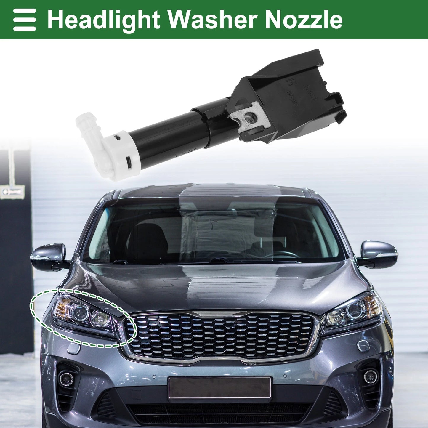 Headlight Washer Nozzle for Mitsubishi Pajero (2000-2006)