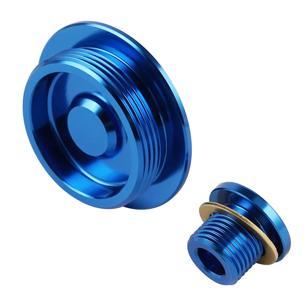 CNC Timing Plugs Screws for Suzuki DR-Z 400E 400S 400SM (2000-2024) Blue