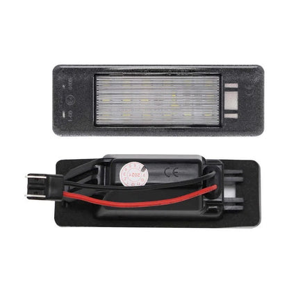 White LED License Plate Light for Infiniti Q50 (2014–2017)