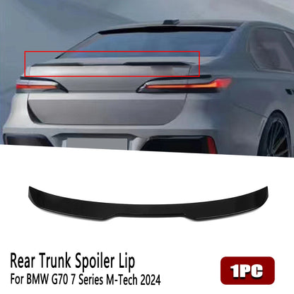Rear Boot Spoiler Lip for BMW 7 Series G70 M Tech (2024)