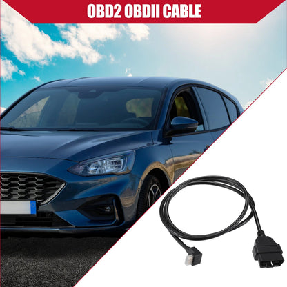 OBD2 Cable for Ford Xcalible X4 - Durable Plastic Rubber Alloy, 150cm