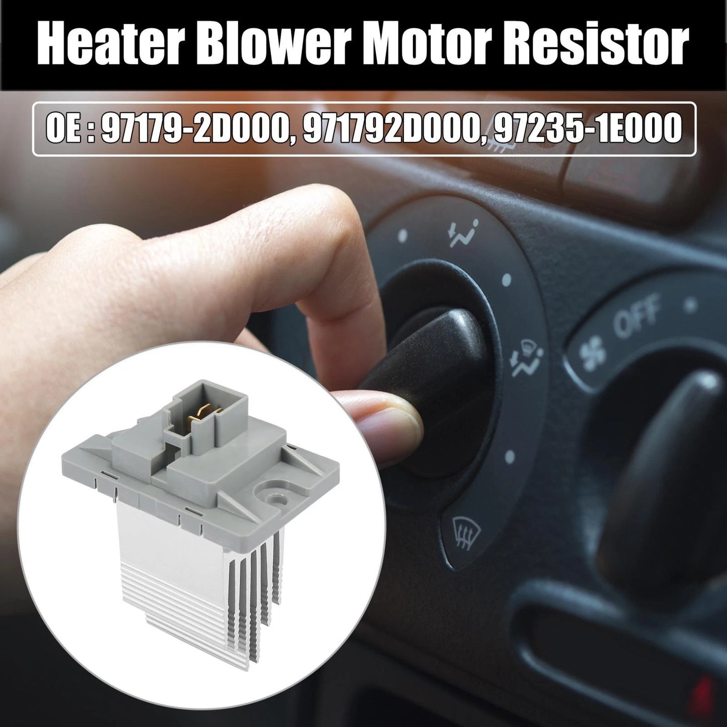 Heater Blower Motor Resistor for Hyundai Elantra (2000-2006)