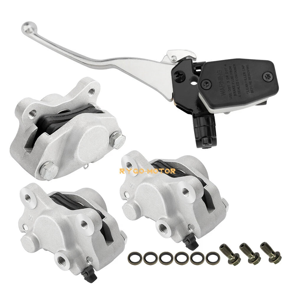 Front/Rear Brake Calipers & Master Cylinder for Arctic Cat 250 (1999–2002)