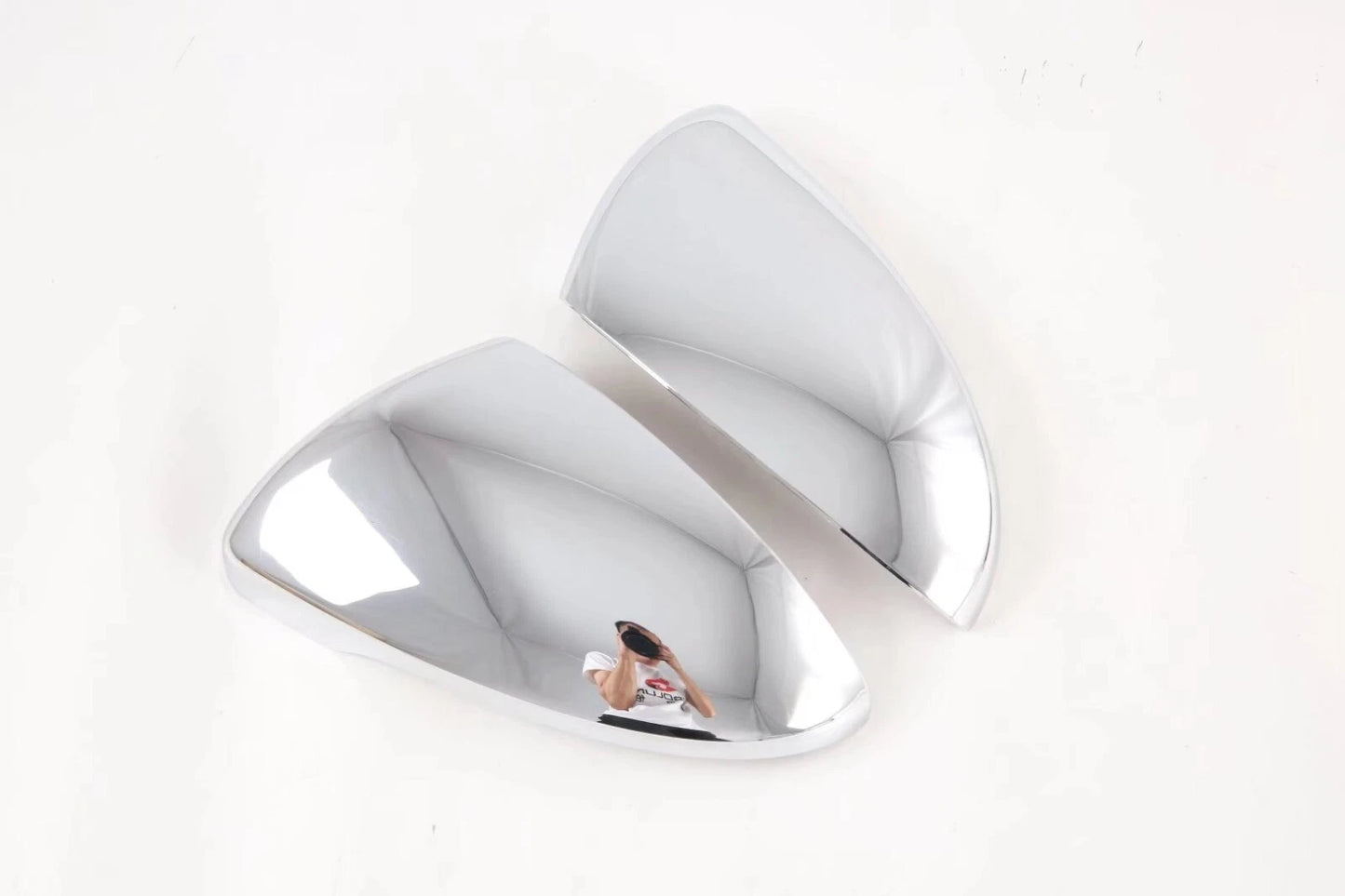 Chrome Rearview Mirror Lamp Side Lid Cover Trim for 2019-2021 Kia Forte K3 2 x