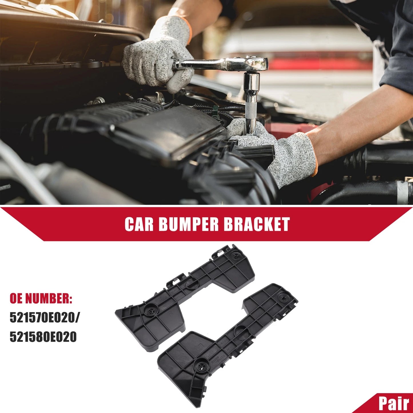 Rear Bumper Bracket for Toyota Highlander (2008-2013)