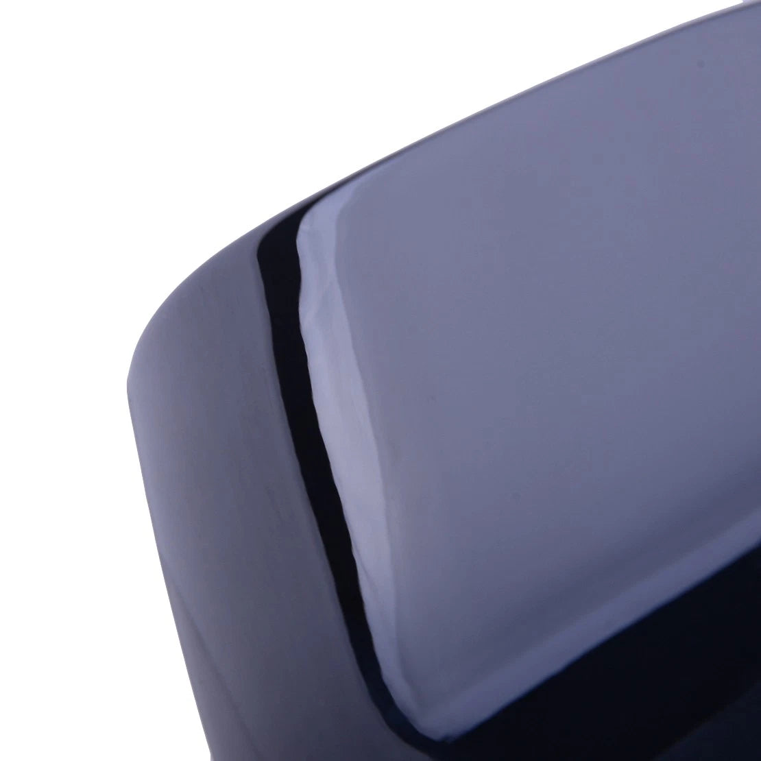Gloss Black Exterior Mirror Cover for Ford F250 F350 Super Duty (2017-2020)