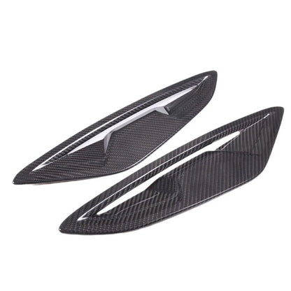 Real Carbon Fiber Side Fender Air Vent Cover Trim for BMW 8 Series 2019-2022