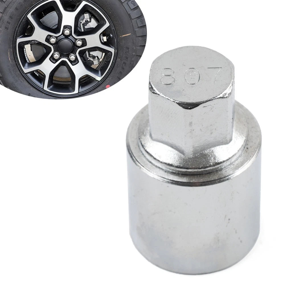Anti-theft Wheel Bolt Lock Nut Key for Jeep Renegade, Cherokee, Dodge
