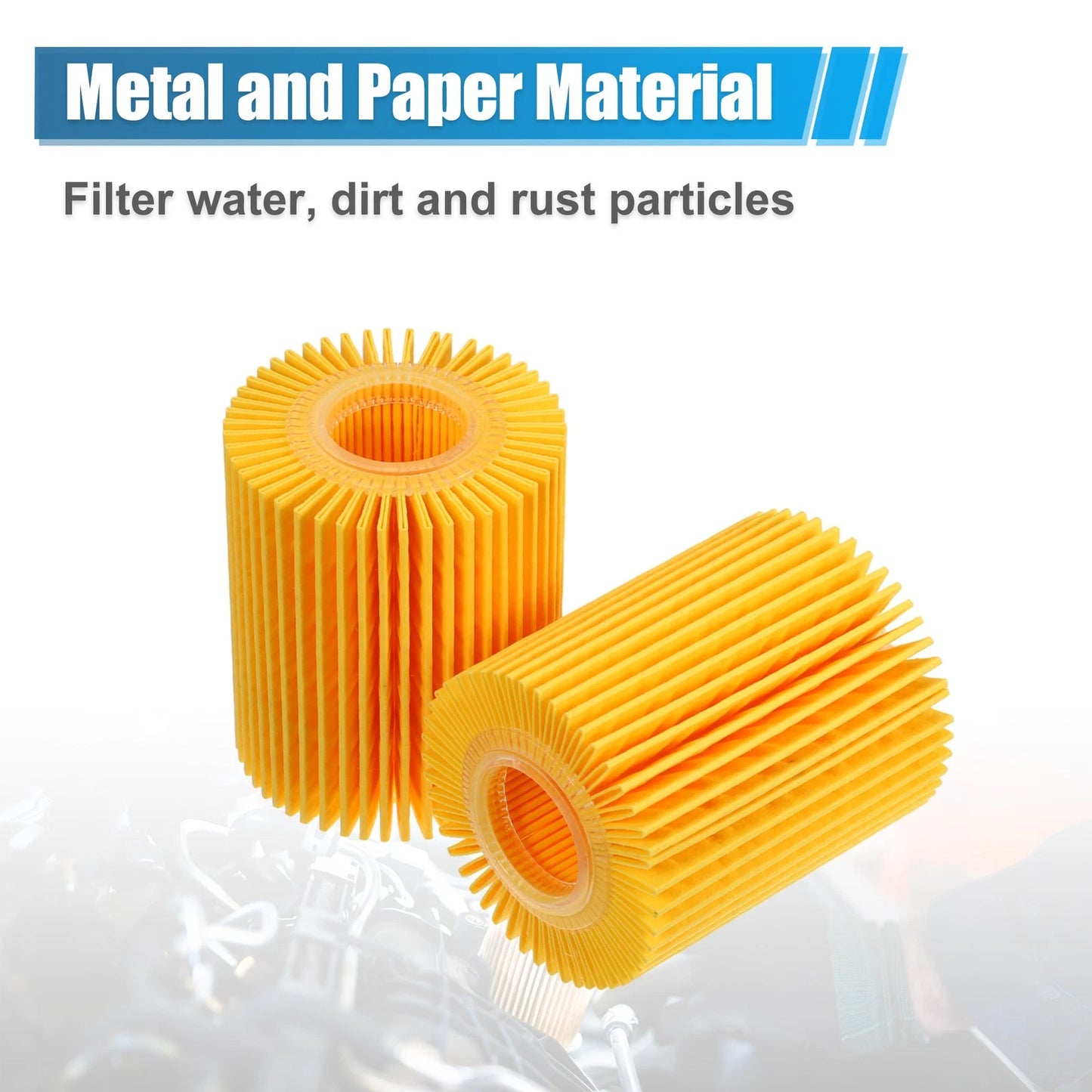 5 x Engine Oil Filters for Toyota Tundra