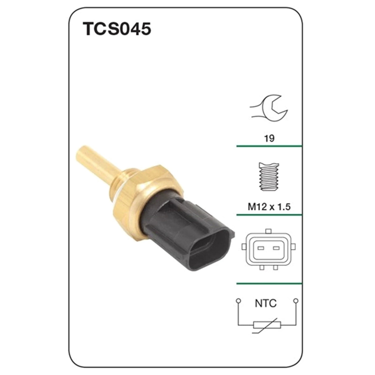 4cyl 1.8L F8 2.0L FE Coolant Temperature ECU Sensor for Ford Econovan JH (2003-2006)