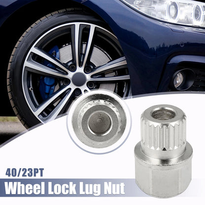 Hollow Car Anti-Theft Wheel Lock Lug Nut Key for BMW (2020-2023)