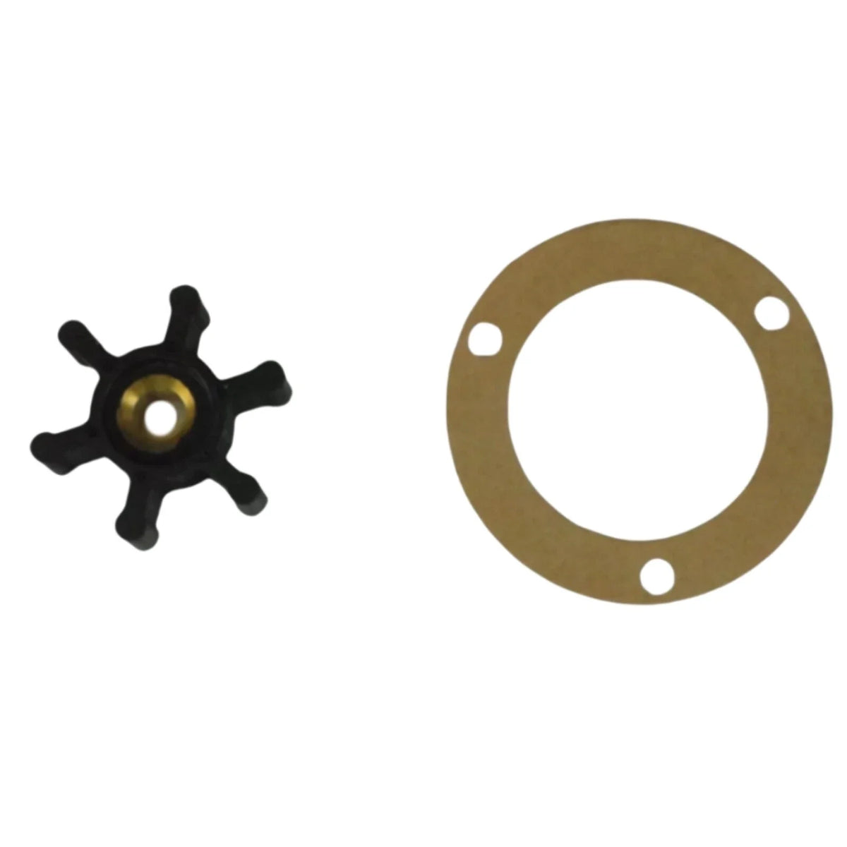 Impeller Kit for Onan 3-Hole Pump P2563, Replaces 131-0160/131-0165/131-0267