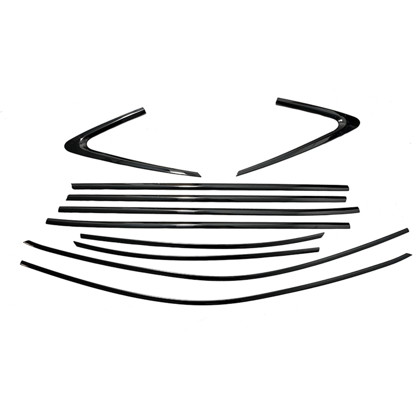 Window Strip Cover for VW Passat (2017-2024) Chrome Black