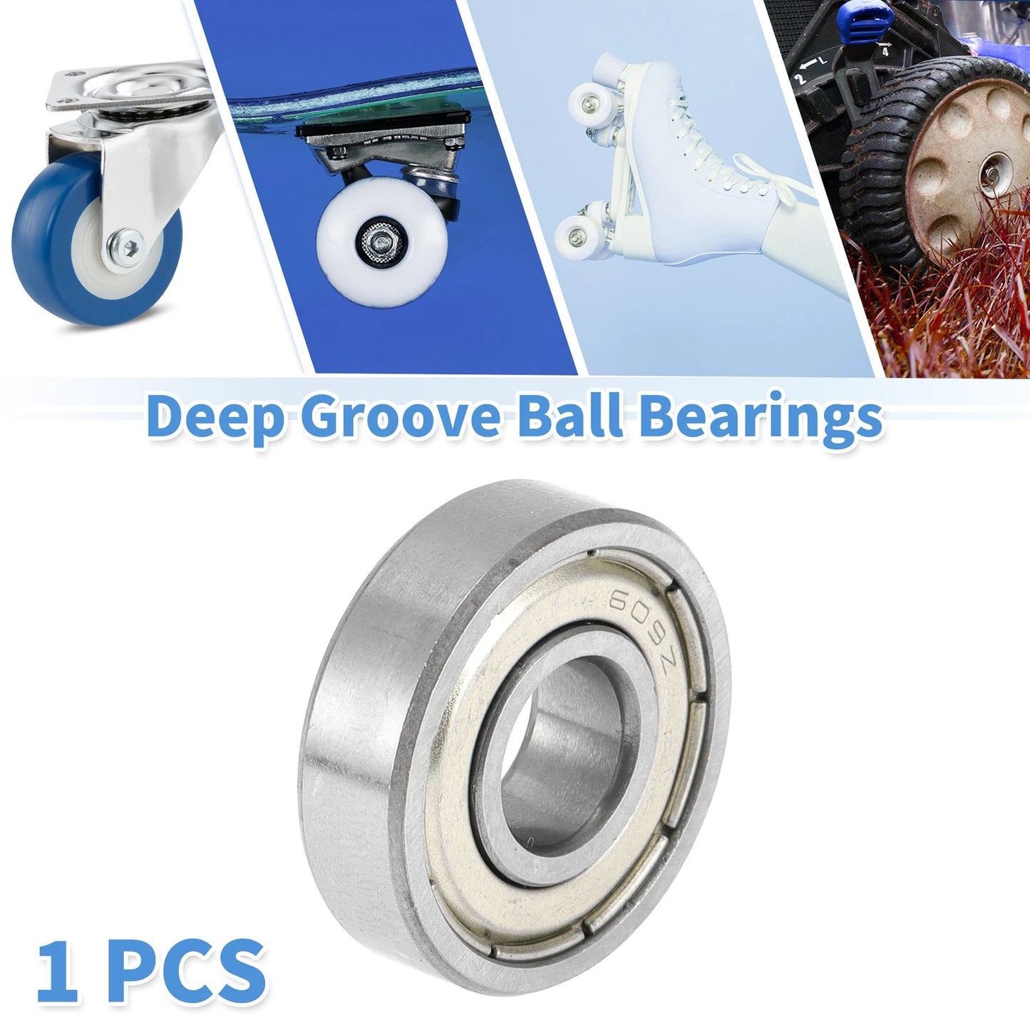 Deep Groove Ball Bearings 9x24x7mm for Scooter Skateboard Wheel
