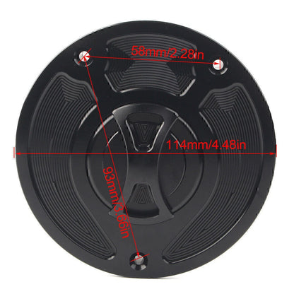 Keyless Gas Fuel Tank Cap Cover for Honda CBR1000RR Fireblade (2000-2019)