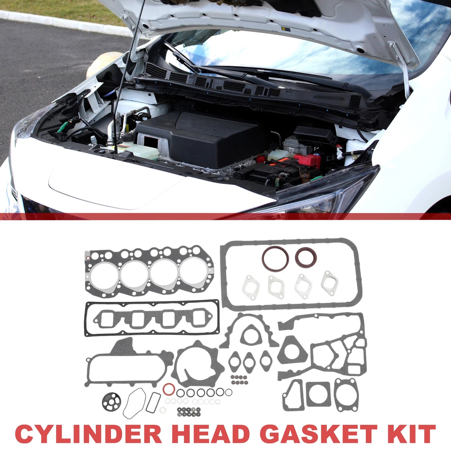 Cylinder Head Gasket Kit for Nissan TD27 D21