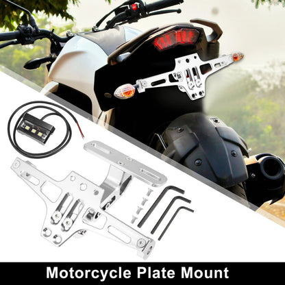 Motorcycle License Bracket E-liminator Turn Signal for Motorcycle