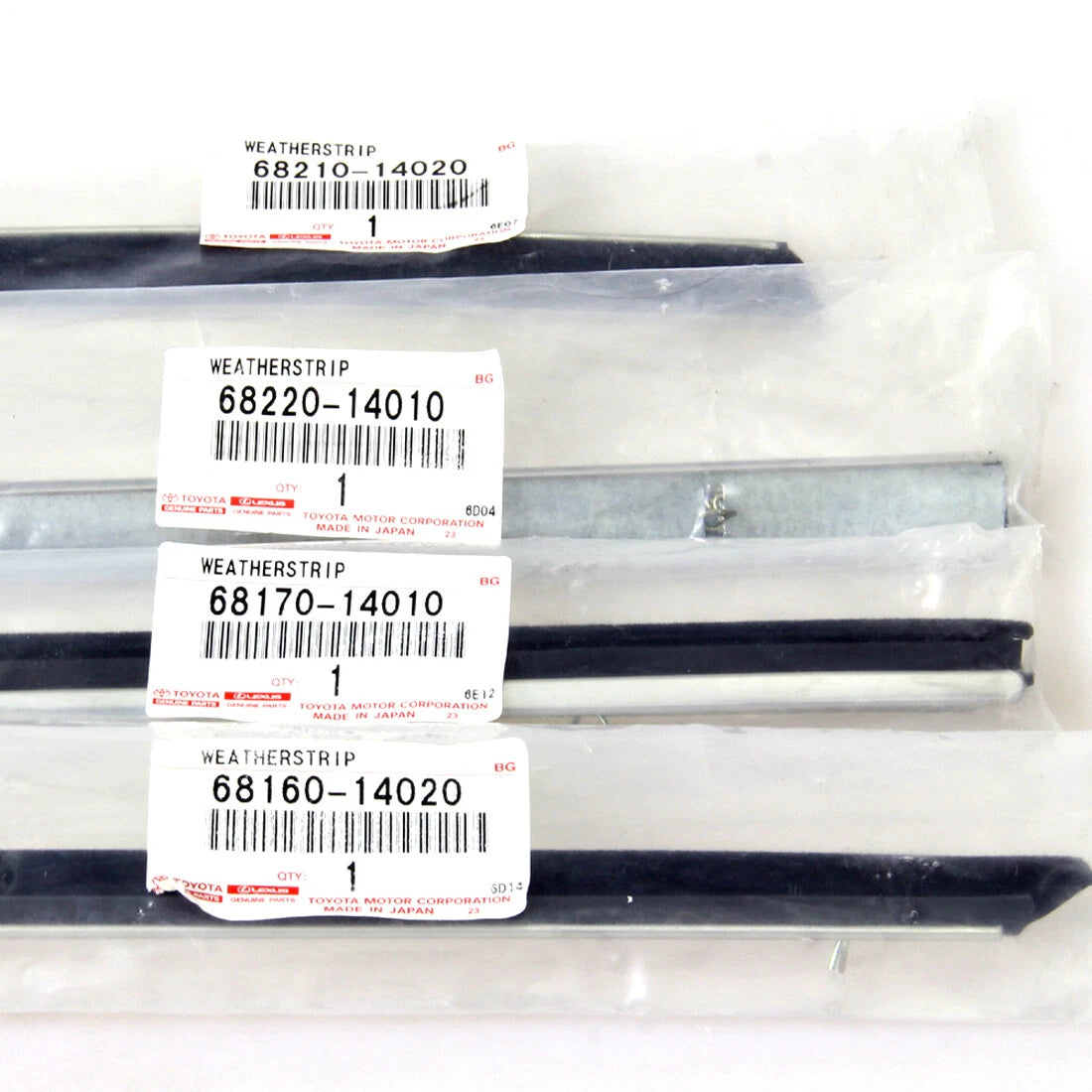 Door Weatherstrip for Toyota Celica TA22/23/27/28 RA22/20/21 1971-1977