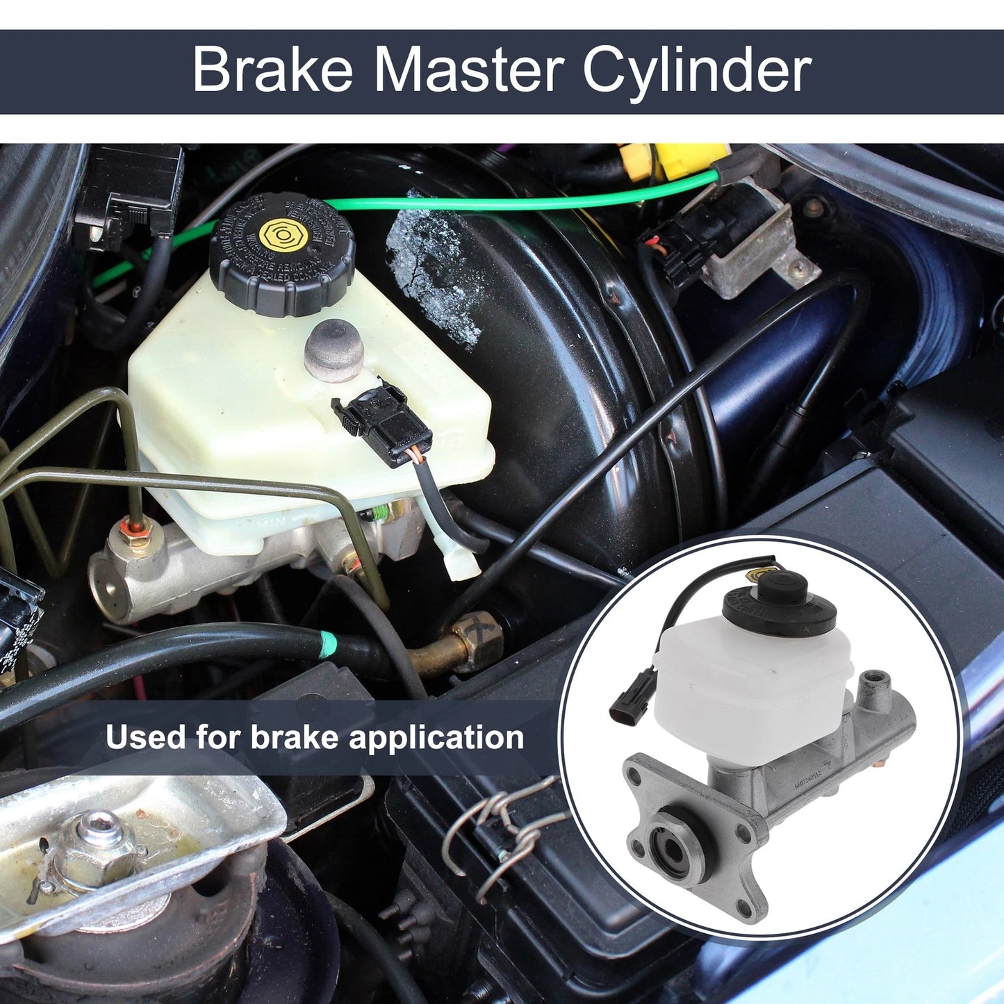 Brake Master Cylinder with Reservoir for Toyota Land Cruiser (1995-1997)