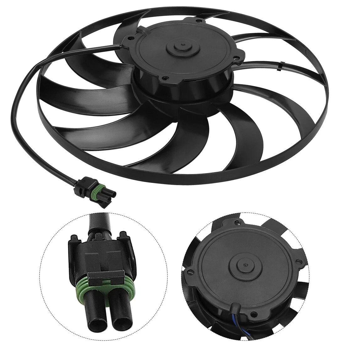Radiator Cooling Fan Motor for Polaris RZR XP 1000 / XP 4 1000 (2014–2023)