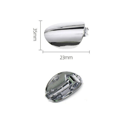 Chrome Door Handle Lock Hole Cover Caps fit For Mini Countryman F60 2014-2019